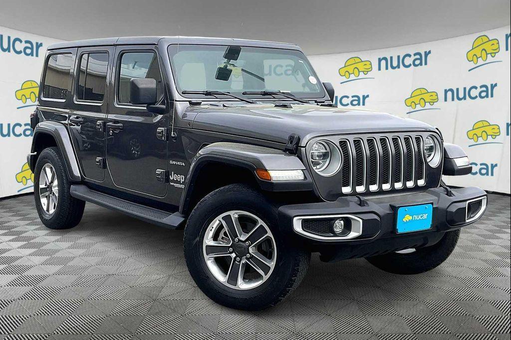 used 2021 Jeep Wrangler Unlimited car, priced at $32,061