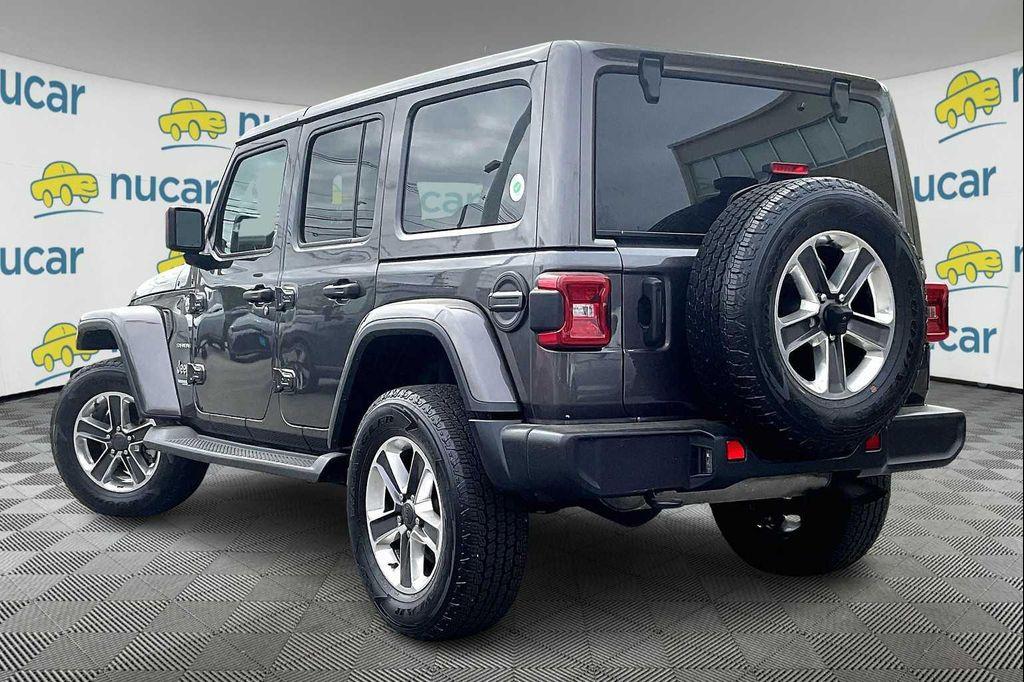 used 2021 Jeep Wrangler Unlimited car, priced at $32,061