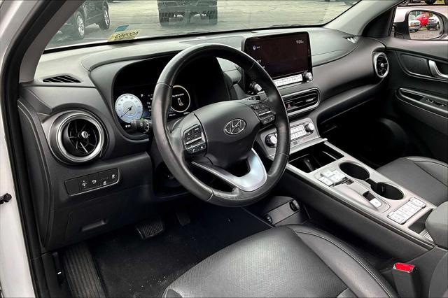 used 2022 Hyundai Kona EV car, priced at $19,715