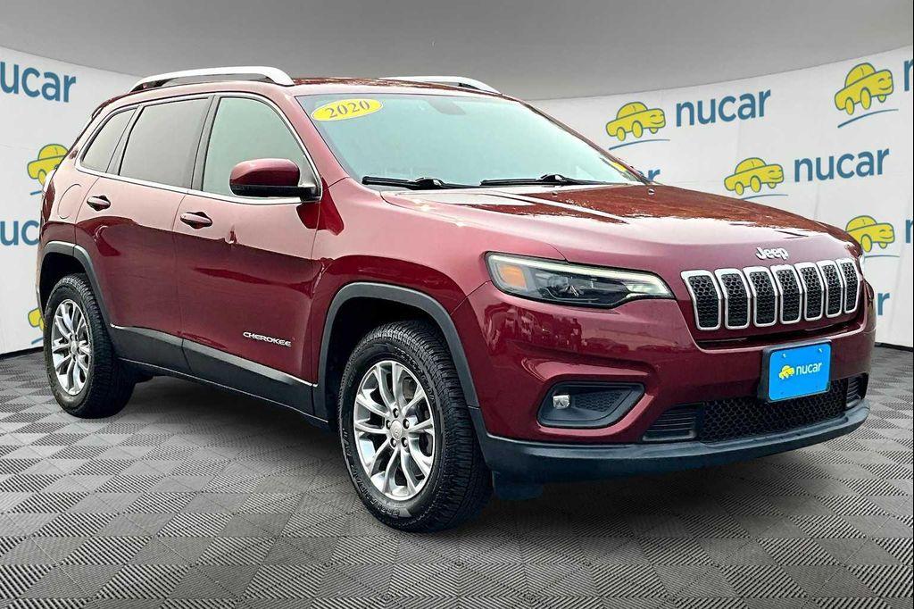 used 2020 Jeep Cherokee car, priced at $19,896
