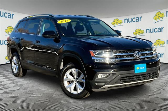 used 2018 Volkswagen Atlas car, priced at $19,661