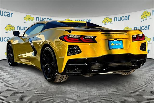 new 2025 Chevrolet Corvette car, priced at $83,855