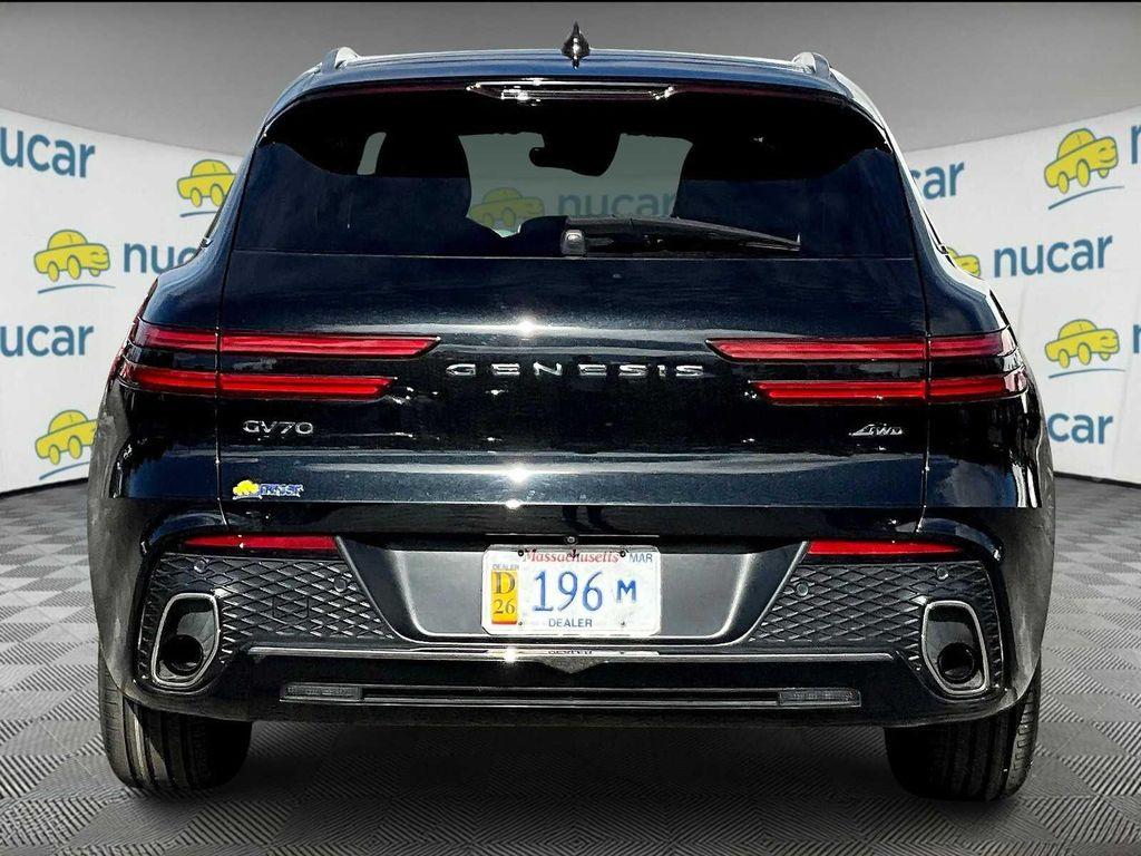 used 2022 Genesis GV70 car, priced at $31,900