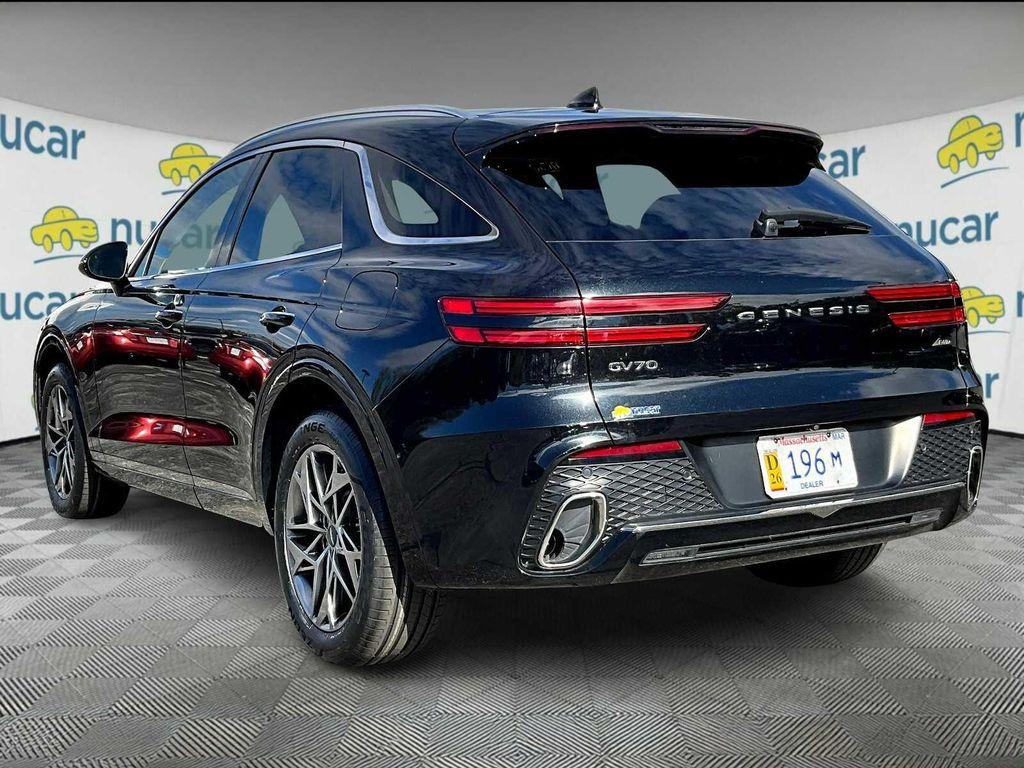 used 2022 Genesis GV70 car, priced at $31,900