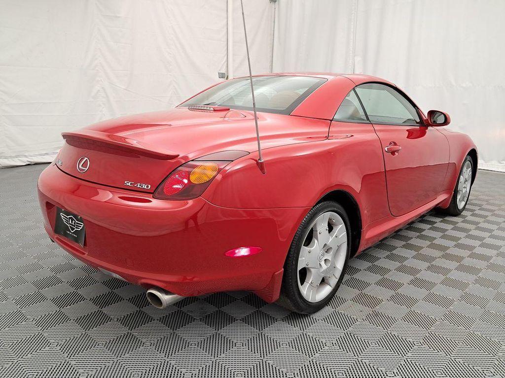 used 2004 Lexus SC 430 car, priced at $21,649