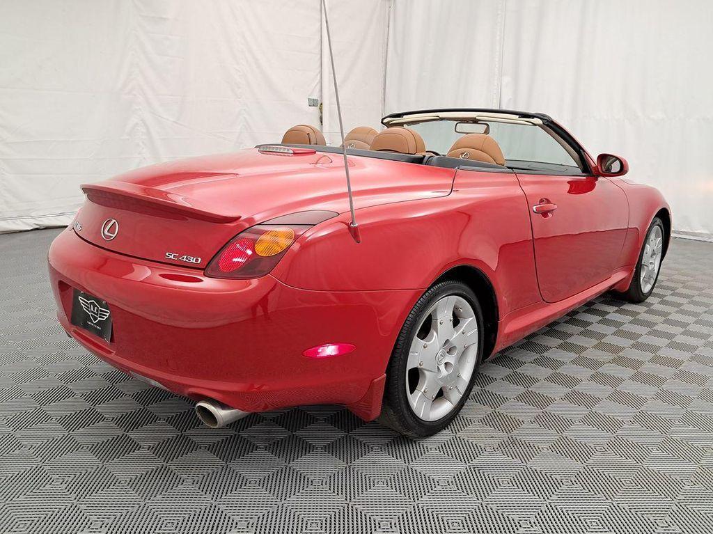 used 2004 Lexus SC 430 car, priced at $21,649