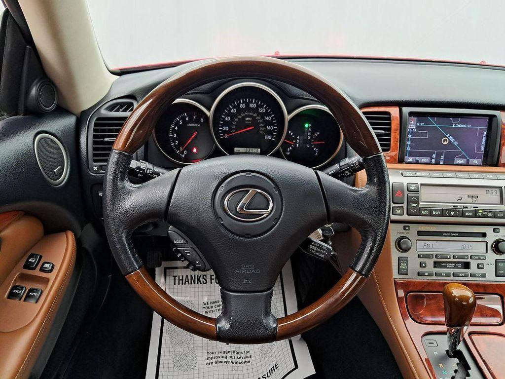 used 2004 Lexus SC 430 car, priced at $21,649