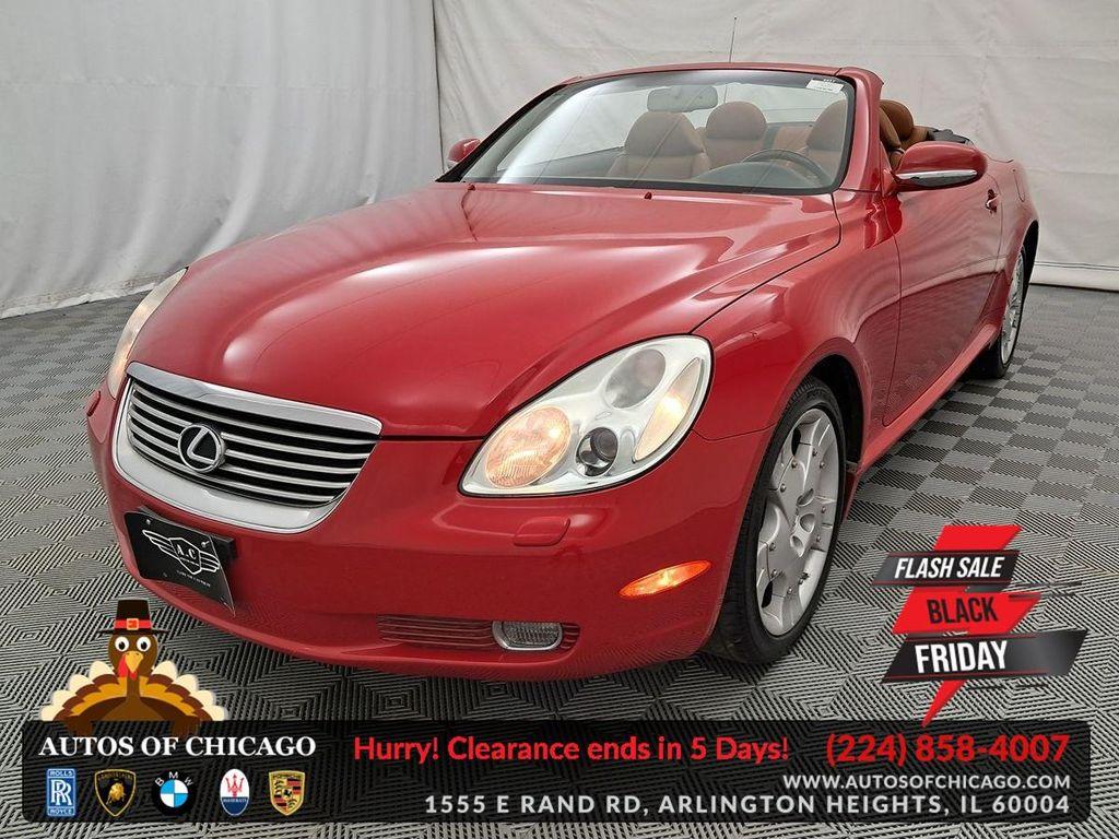 used 2004 Lexus SC 430 car, priced at $21,649