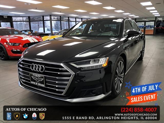 used 2021 Audi A8 car, priced at $52,649