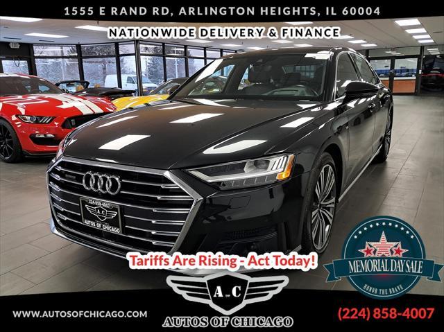 used 2021 Audi A8 car, priced at $55,295