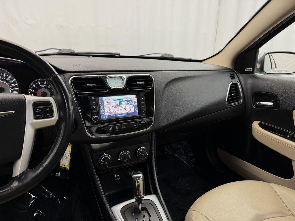 used 2013 Chrysler 200 car, priced at $6,395