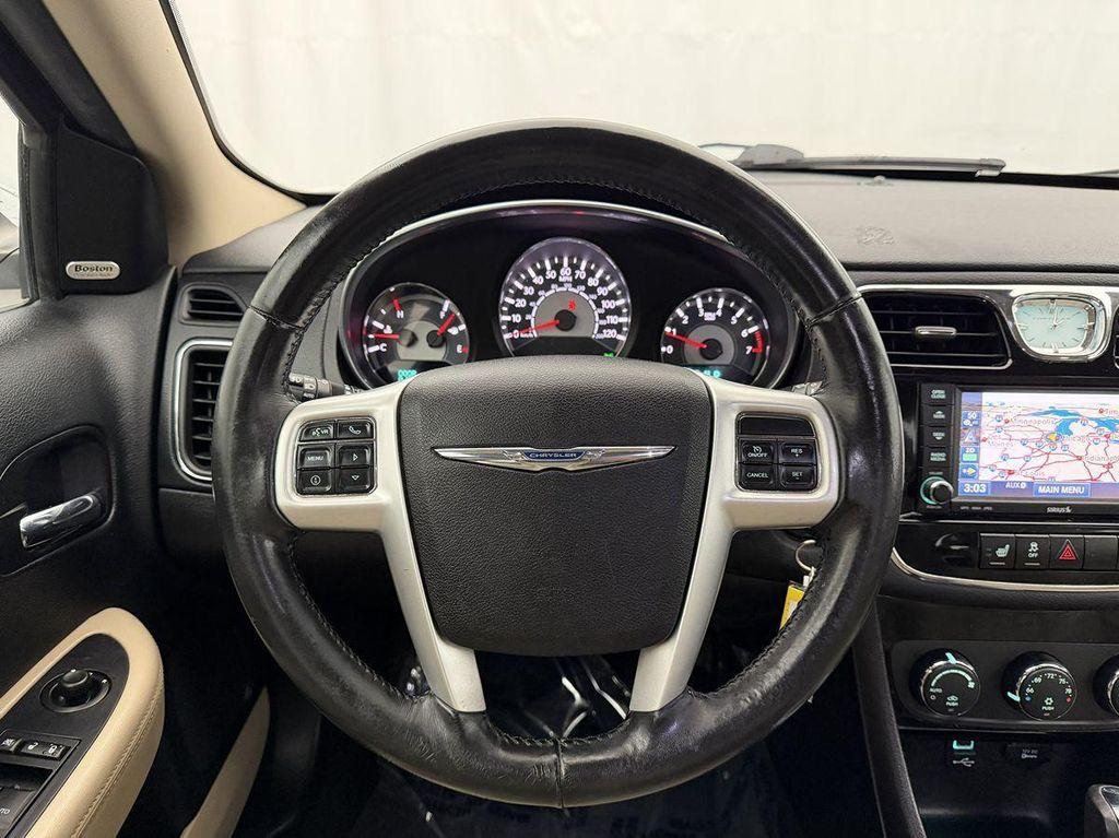 used 2013 Chrysler 200 car, priced at $6,395