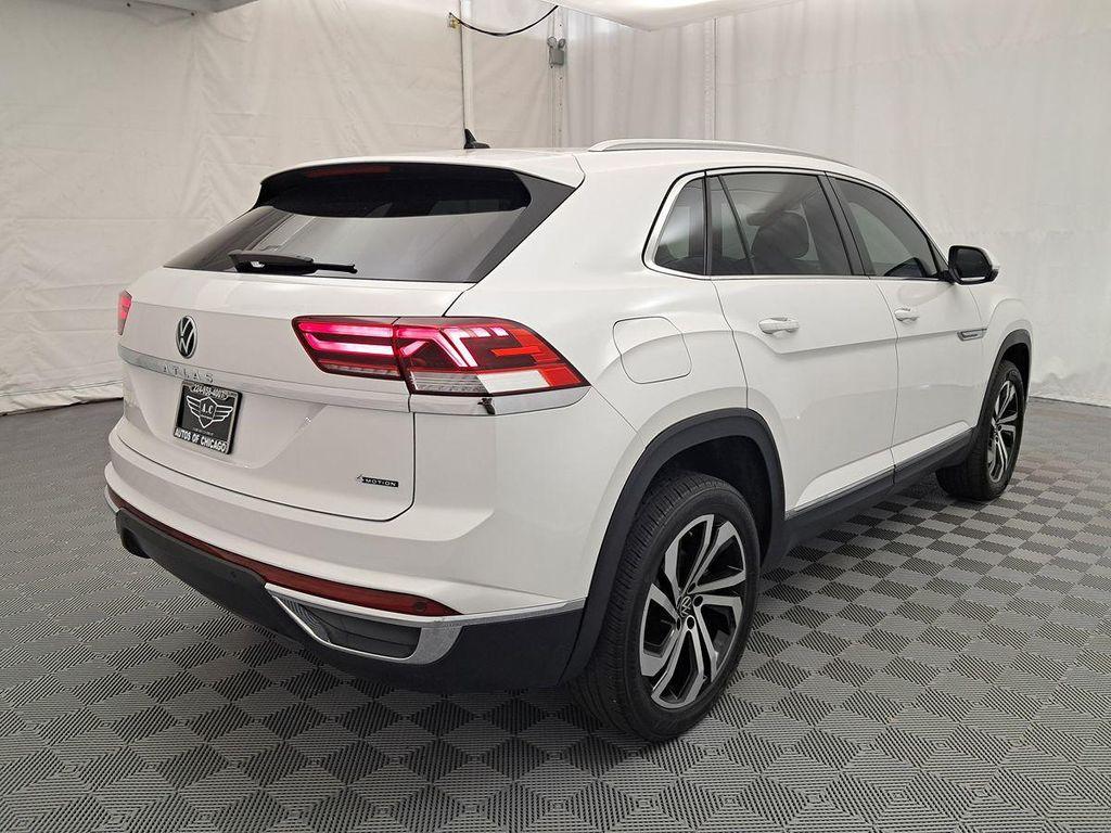 used 2023 Volkswagen Atlas Cross Sport car, priced at $33,855