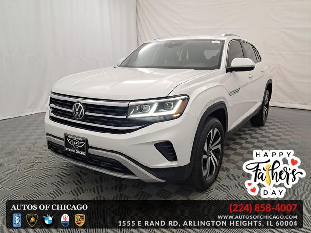 used 2023 Volkswagen Atlas Cross Sport car, priced at $33,855