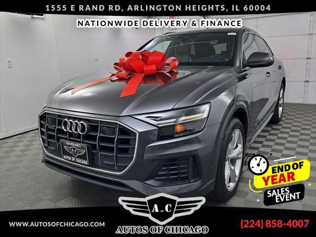 used 2019 Audi Q8 car, priced at $35,595