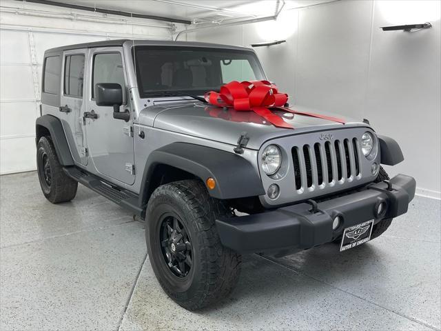 used 2015 Jeep Wrangler Unlimited car, priced at $21,055