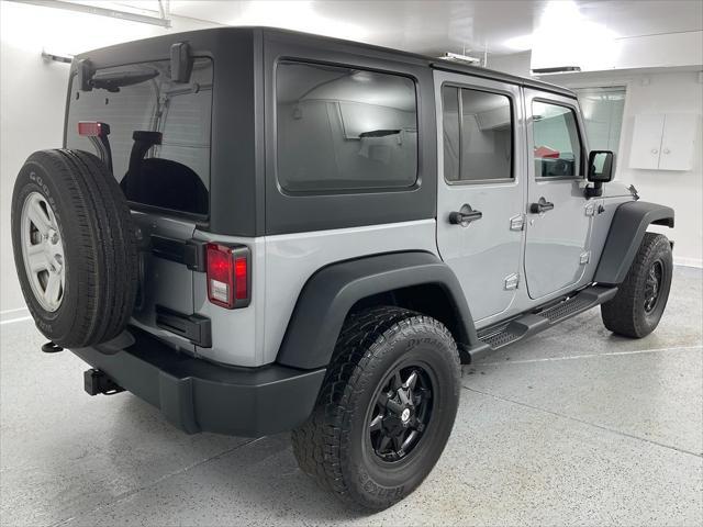 used 2015 Jeep Wrangler Unlimited car, priced at $21,055