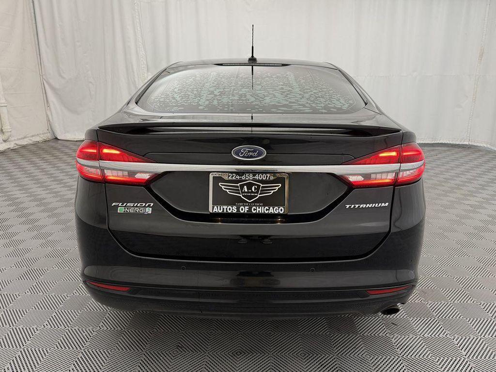 used 2017 Ford Fusion Energi car, priced at $4,695