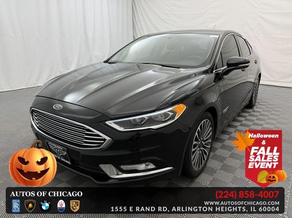 used 2017 Ford Fusion Energi car, priced at $4,695