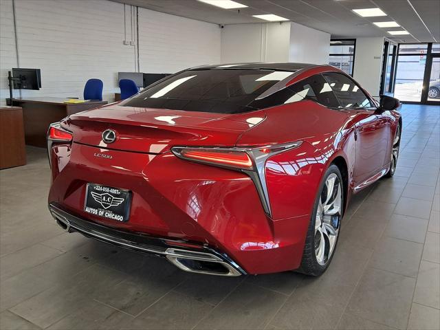 used 2018 Lexus LC 500 car, priced at $65,549