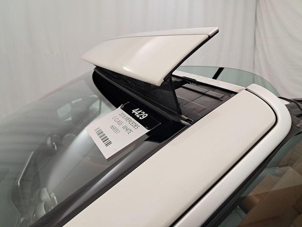 used 2018 Mercedes-Benz C-Class car, priced at $29,749