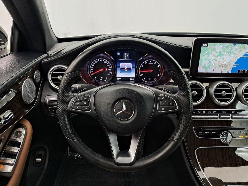 used 2018 Mercedes-Benz C-Class car, priced at $29,749