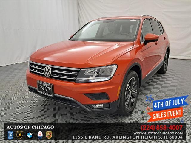 used 2018 Volkswagen Tiguan car, priced at $15,355