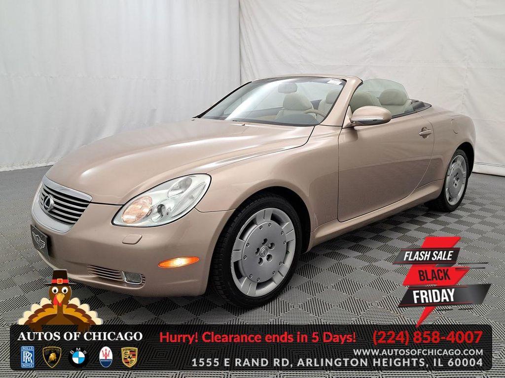 used 2002 Lexus SC 430 car, priced at $17,995