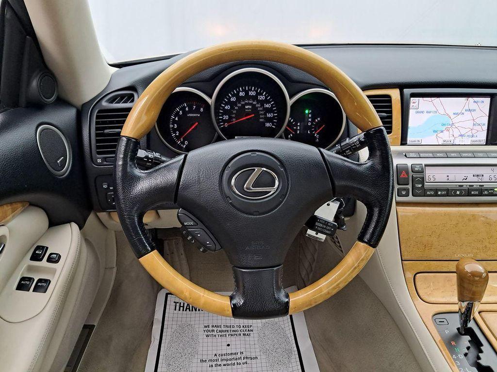 used 2002 Lexus SC 430 car, priced at $17,995