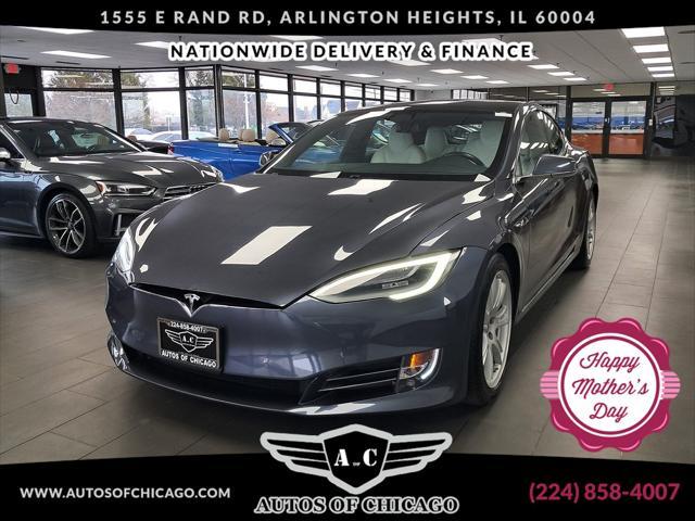 used 2021 Tesla Model S car, priced at $38,095