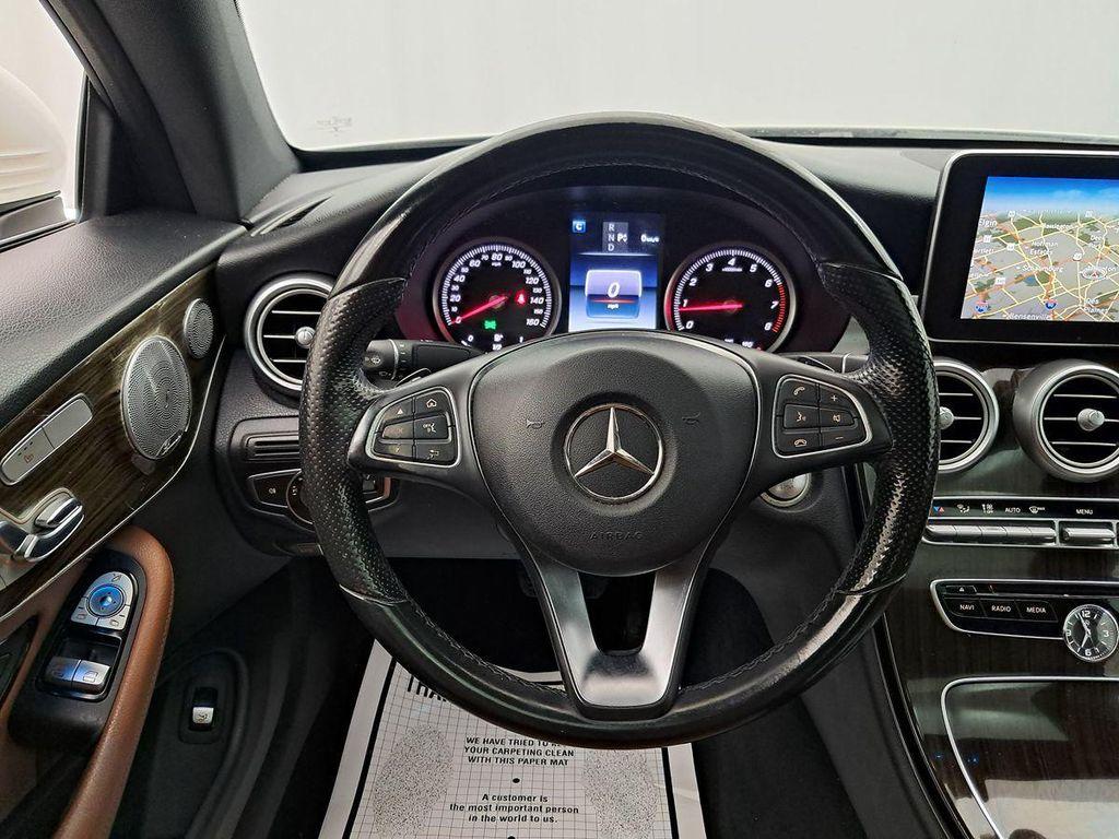 used 2017 Mercedes-Benz C-Class car, priced at $20,995
