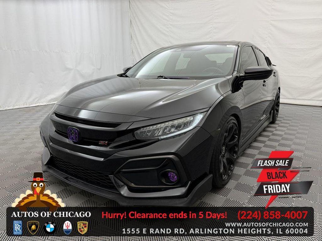 used 2020 Honda Civic Si car, priced at $23,648