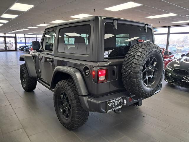 used 2024 Jeep Wrangler car, priced at $37,755