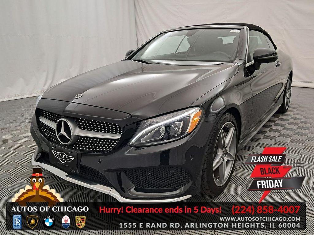 used 2018 Mercedes-Benz C-Class car, priced at $27,449