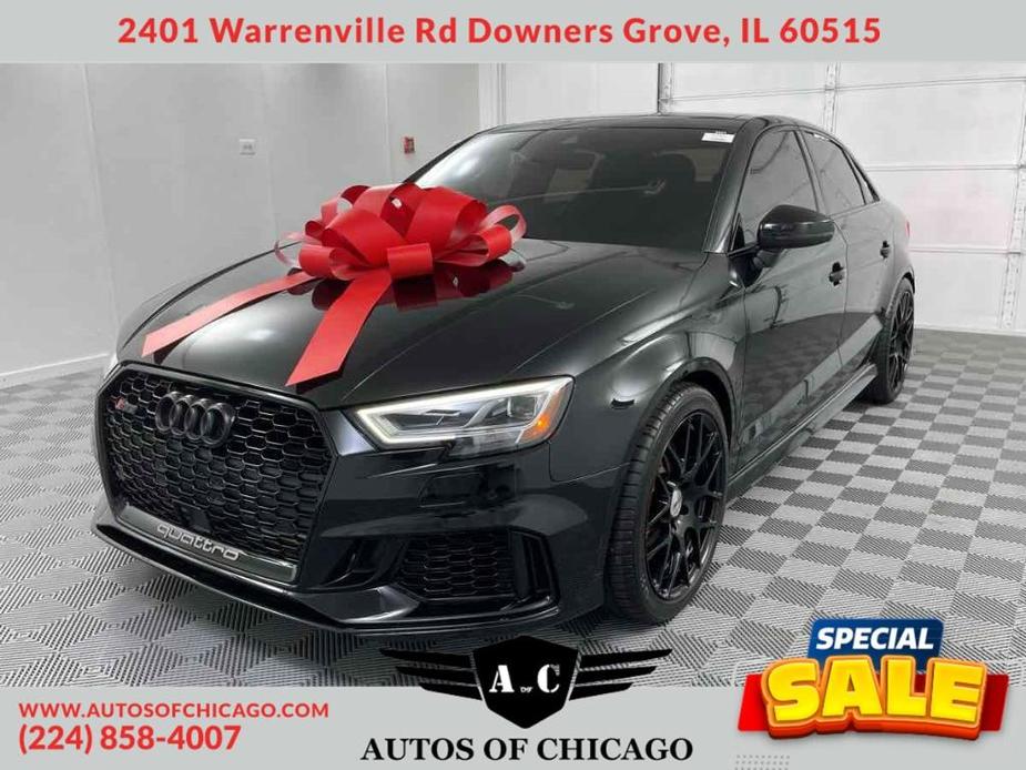 used 2018 Audi RS 3 car, priced at $49,155