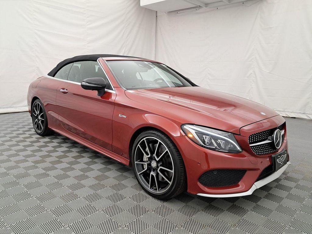 used 2017 Mercedes-Benz AMG C 43 car, priced at $26,549