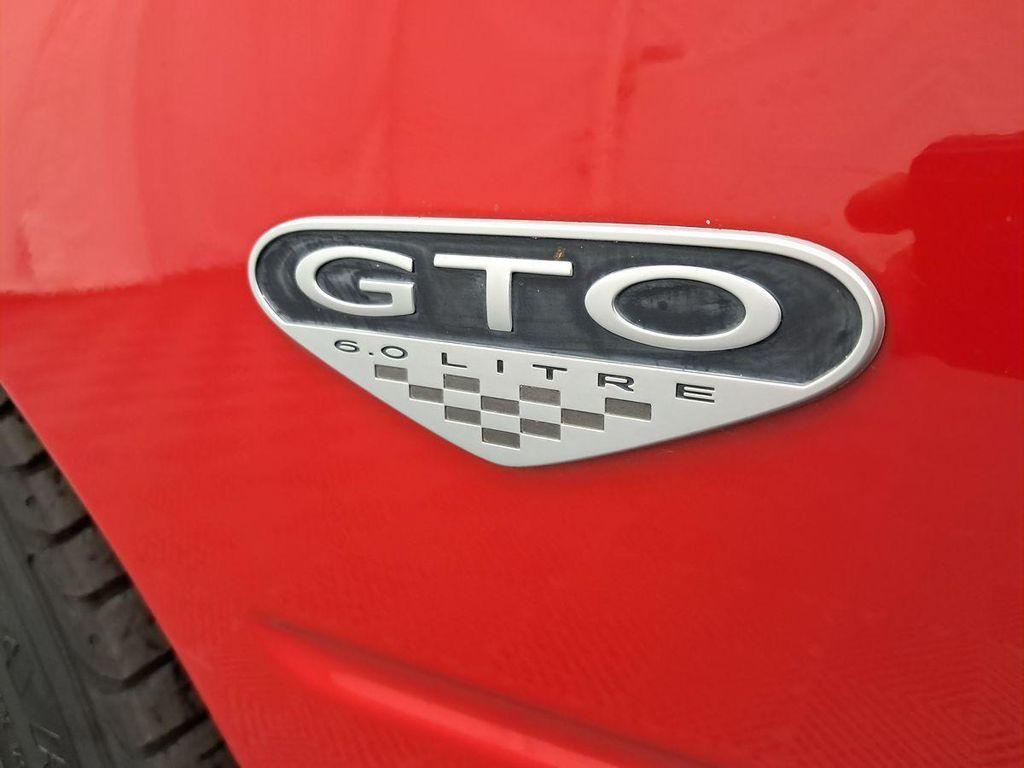 used 2005 Pontiac GTO car, priced at $18,055