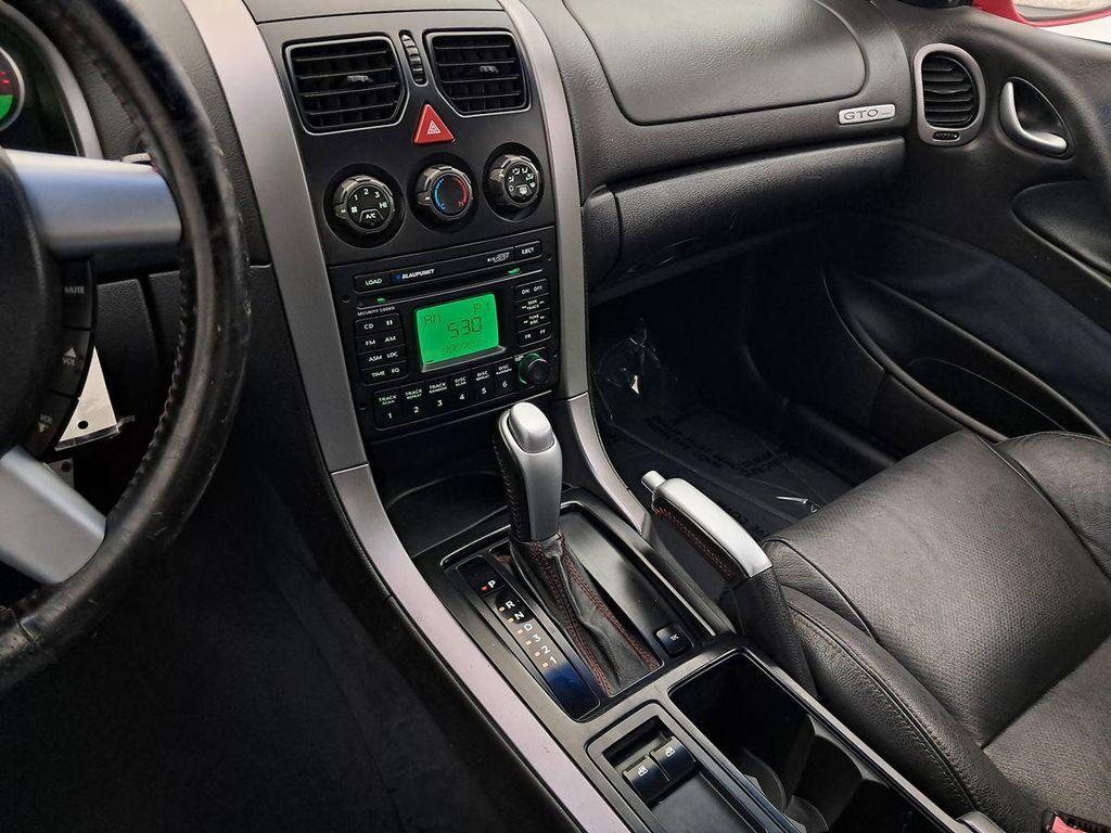 used 2005 Pontiac GTO car, priced at $18,055