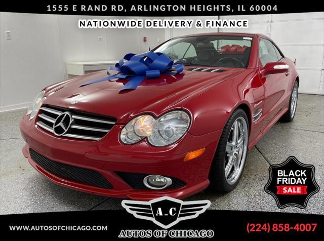 used 2007 Mercedes-Benz SL-Class car, priced at $27,495