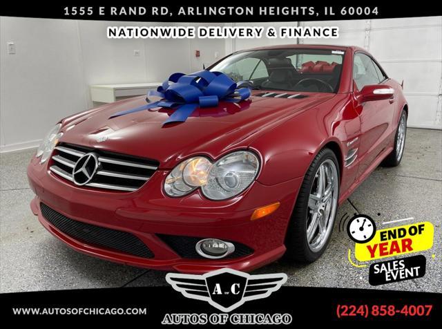 used 2007 Mercedes-Benz SL-Class car, priced at $27,495