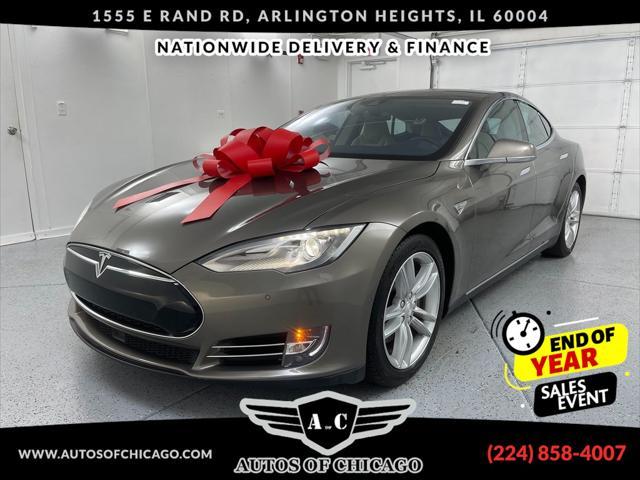 used 2015 Tesla Model S car, priced at $20,690