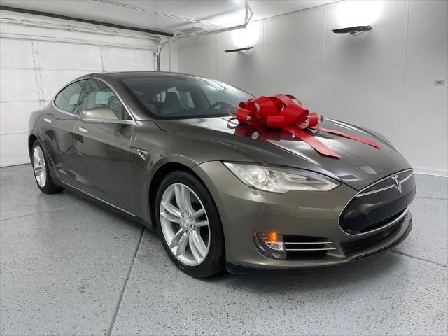 used 2015 Tesla Model S car, priced at $20,690