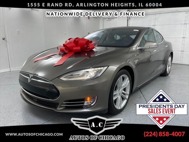 used 2015 Tesla Model S car, priced at $20,690