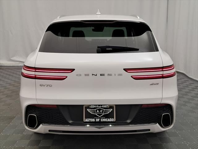 used 2025 Genesis GV70 car, priced at $45,855