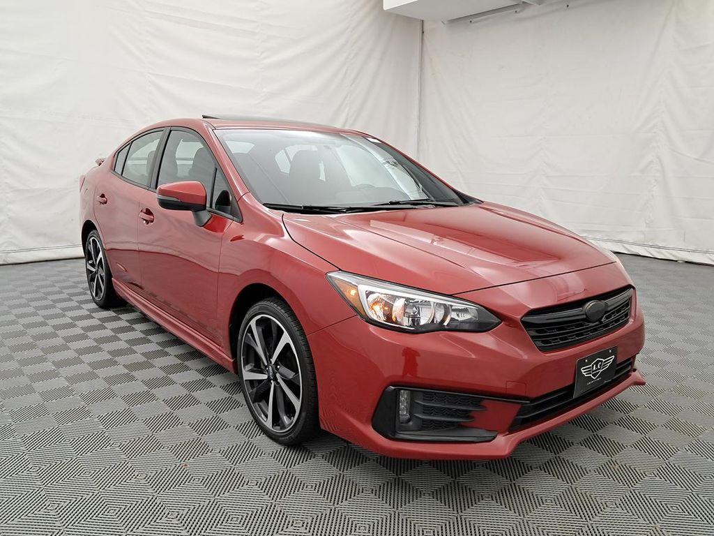 used 2021 Subaru Impreza car, priced at $14,549
