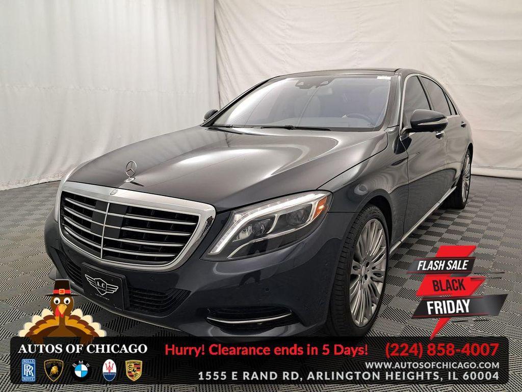 used 2015 Mercedes-Benz S-Class car, priced at $19,995