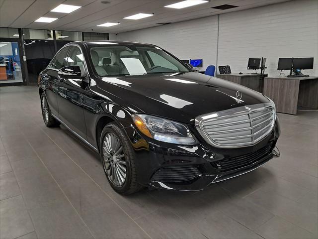 used 2015 Mercedes-Benz C-Class car, priced at $17,755