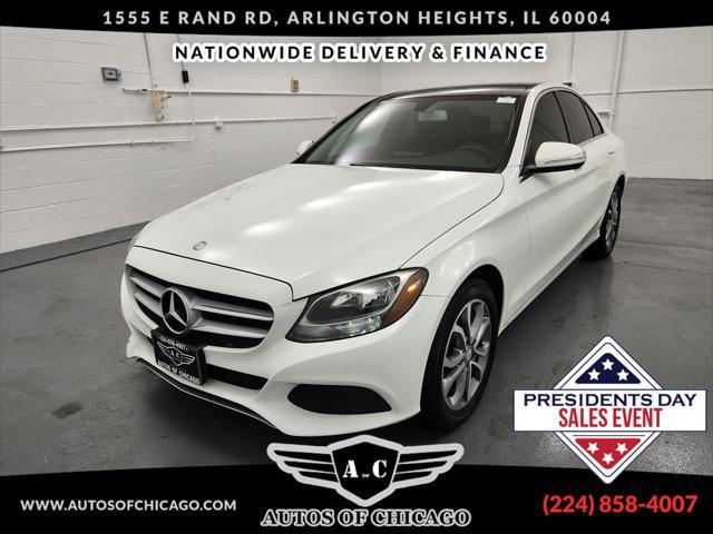 used 2015 Mercedes-Benz C-Class car, priced at $15,855