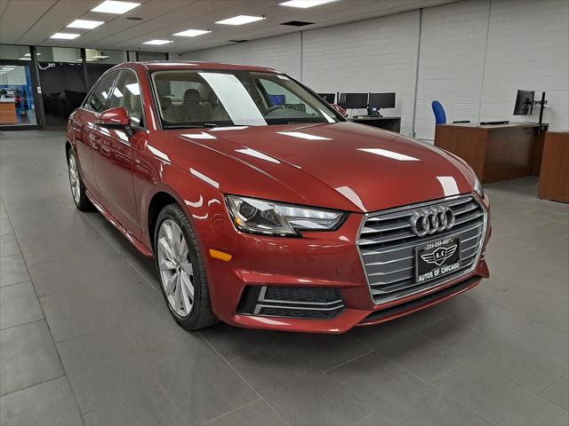 used 2018 Audi A4 car, priced at $17,995