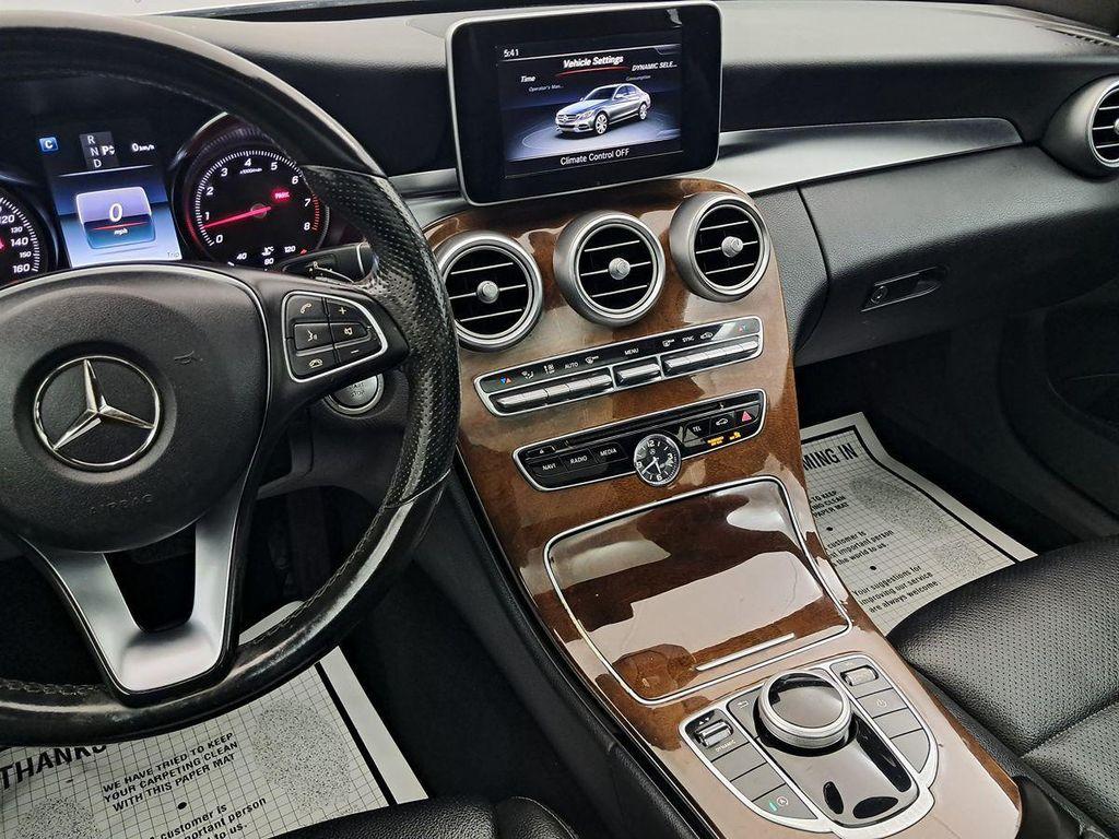 used 2017 Mercedes-Benz C-Class car, priced at $16,545